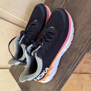 Hoka One One Clifton 7 size 8 Blue Haze Womens Running Shoes Pre-owned Hokas sz8